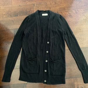 Hollister Black Cardigan